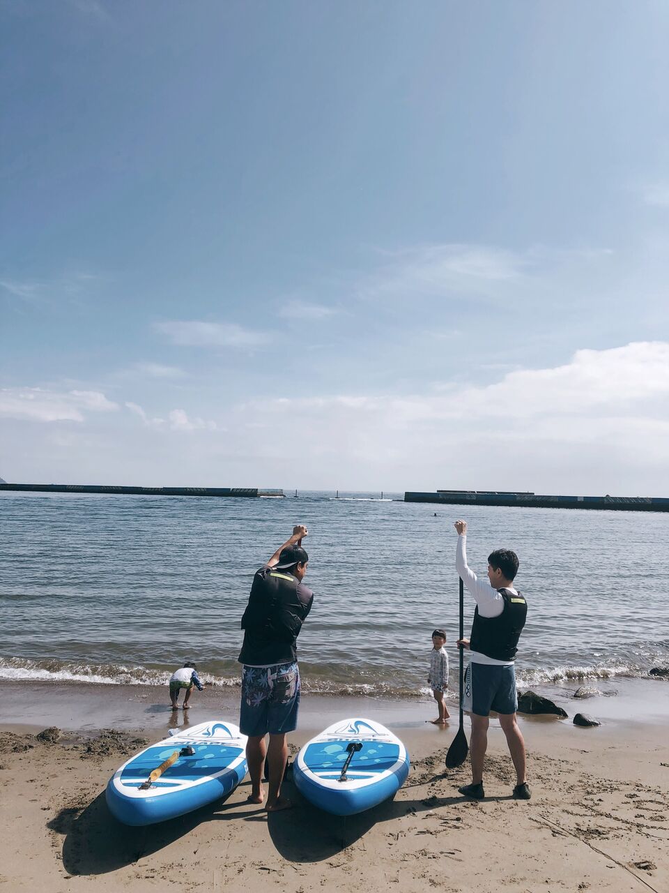 Daily Log 熱海の海は9月も入れるよ 石垣貞娥 子供から家族まで自然でおしゃれに残す人生の写真館 ライフスタジオ